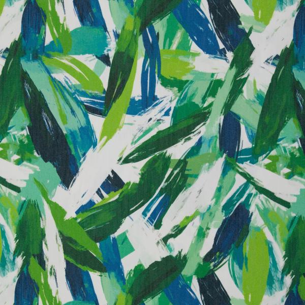 Denim Jeans Agnes Abstrakt Grün/Blautöne von Swafing